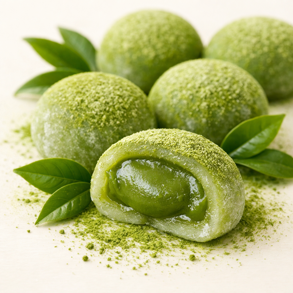 Mochi Matcha - zielona herbata z Japonii