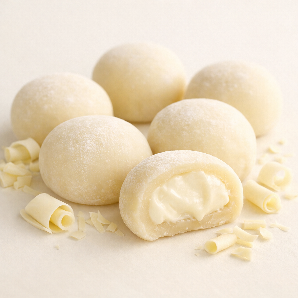 Mochi Biała Czekolada - kremowa słodycz