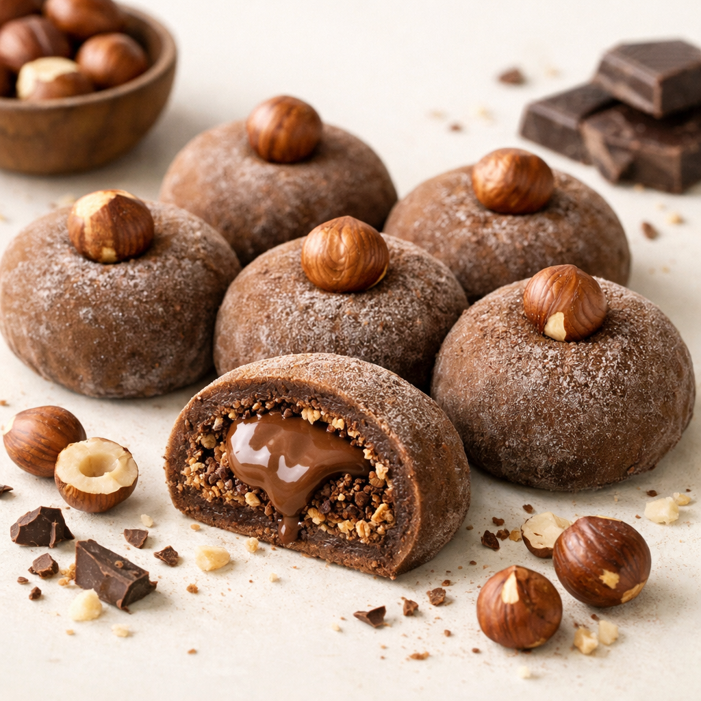 Mochi Czekolada Orzech - czekolada z orzechami