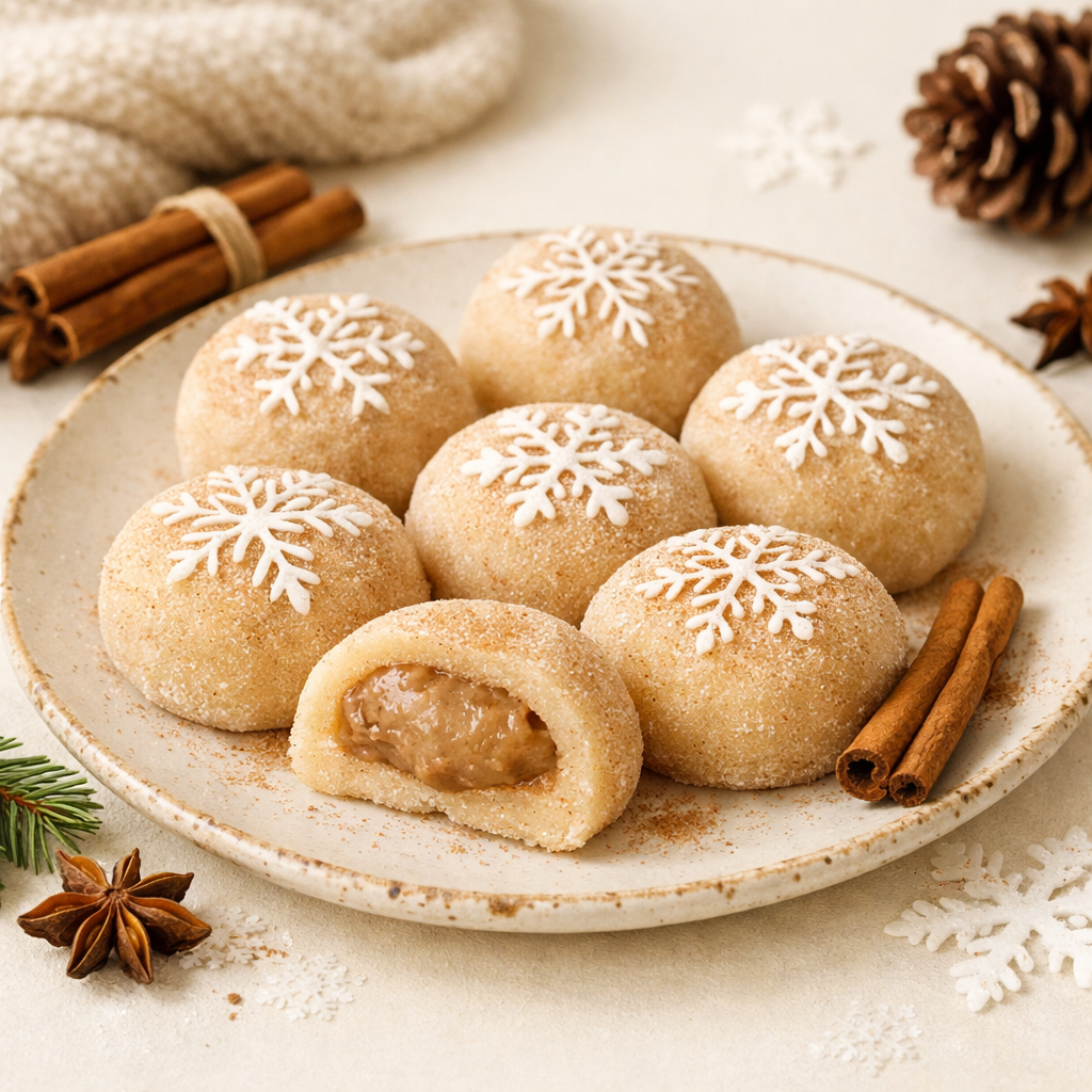 Mochi Zimowe - cynamon i goździki